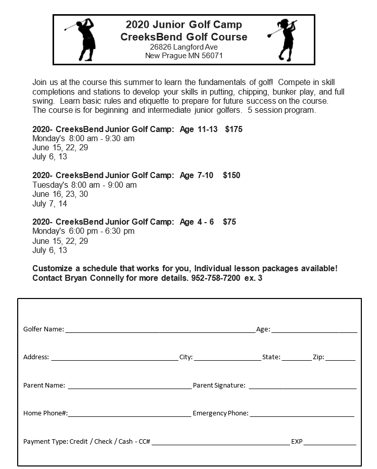 Junior Golf Clinics